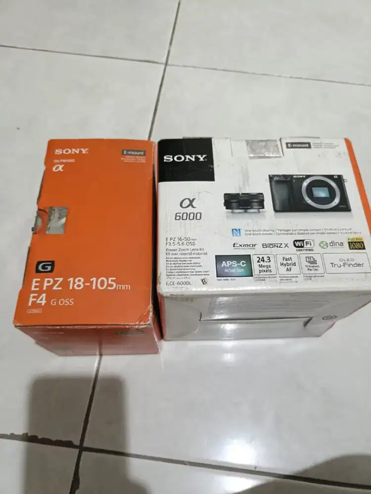 SONY A6000 KIT TELE 18-105MM