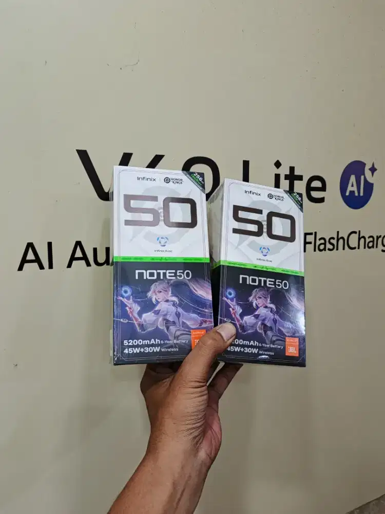 Berminat silahkan WA Infinix Note 50 8+8/256 Garansi resmi 1thn