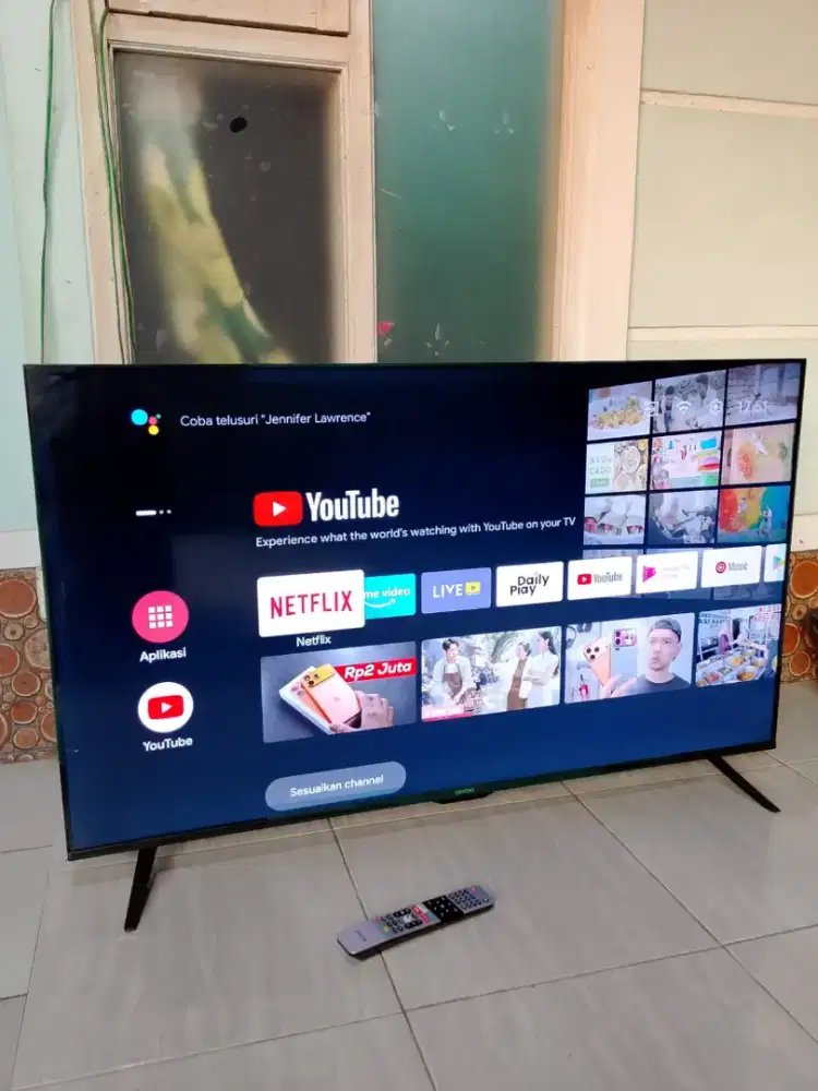 Android 4k Coocaa 50 inci