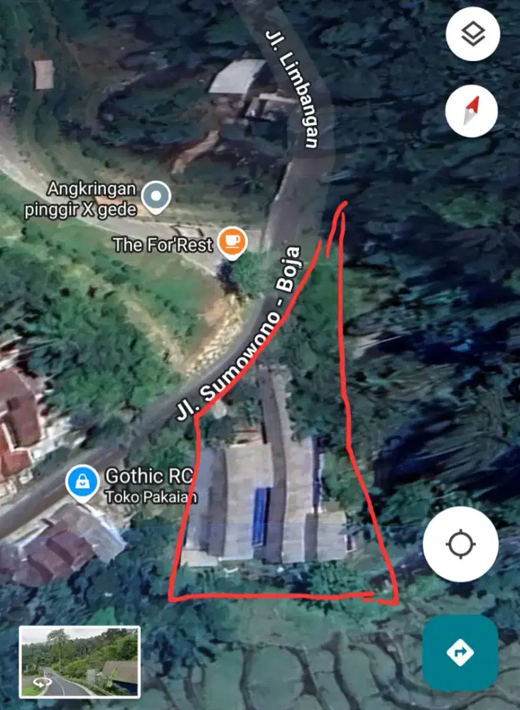 Tanah Pinggir Jalan Bonus kandang+Peralatan