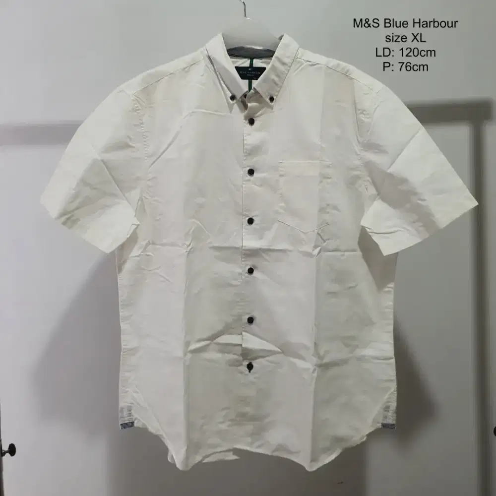 Marks and spencer kemeja putih