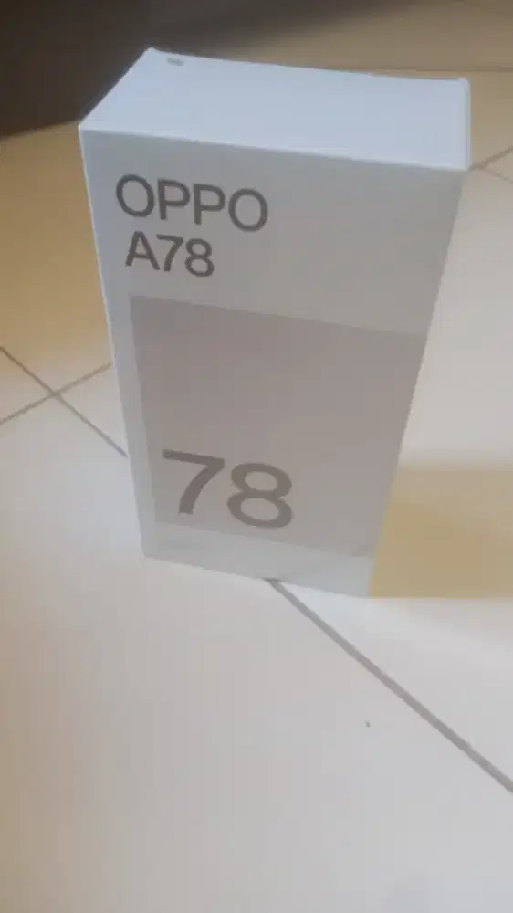 Di jual hp oppo A78 Ram 8+8/256 Gb