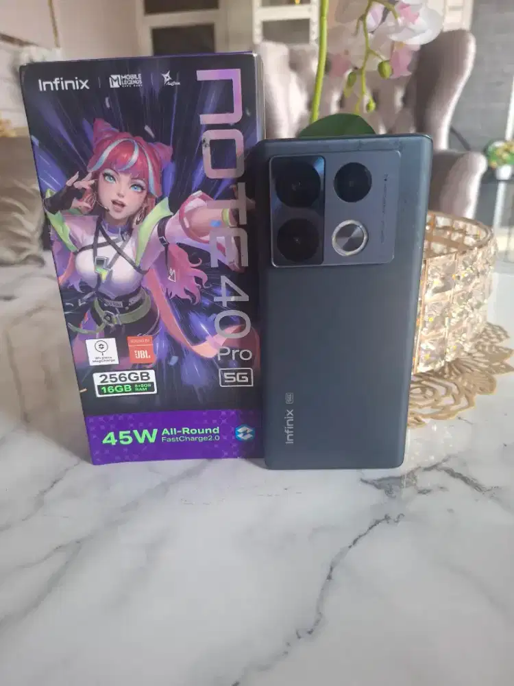 Dijual infinix note 40 PRO 5G  Fullset