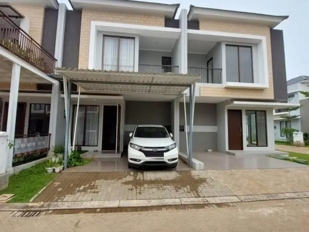 Jual Murah Rumah 2 Lantai Semi Furnished di Fortune Heights Graha Raya Bintaro