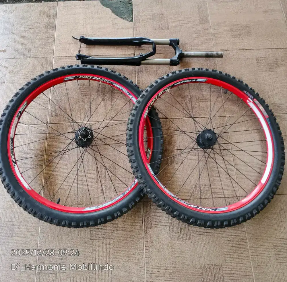 Fork RST T120 & Wheelset 26