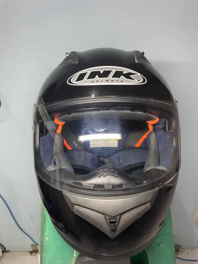 helm INK CL1 hitam, sangat jarang dipakai [BACA DESKRIPSI]