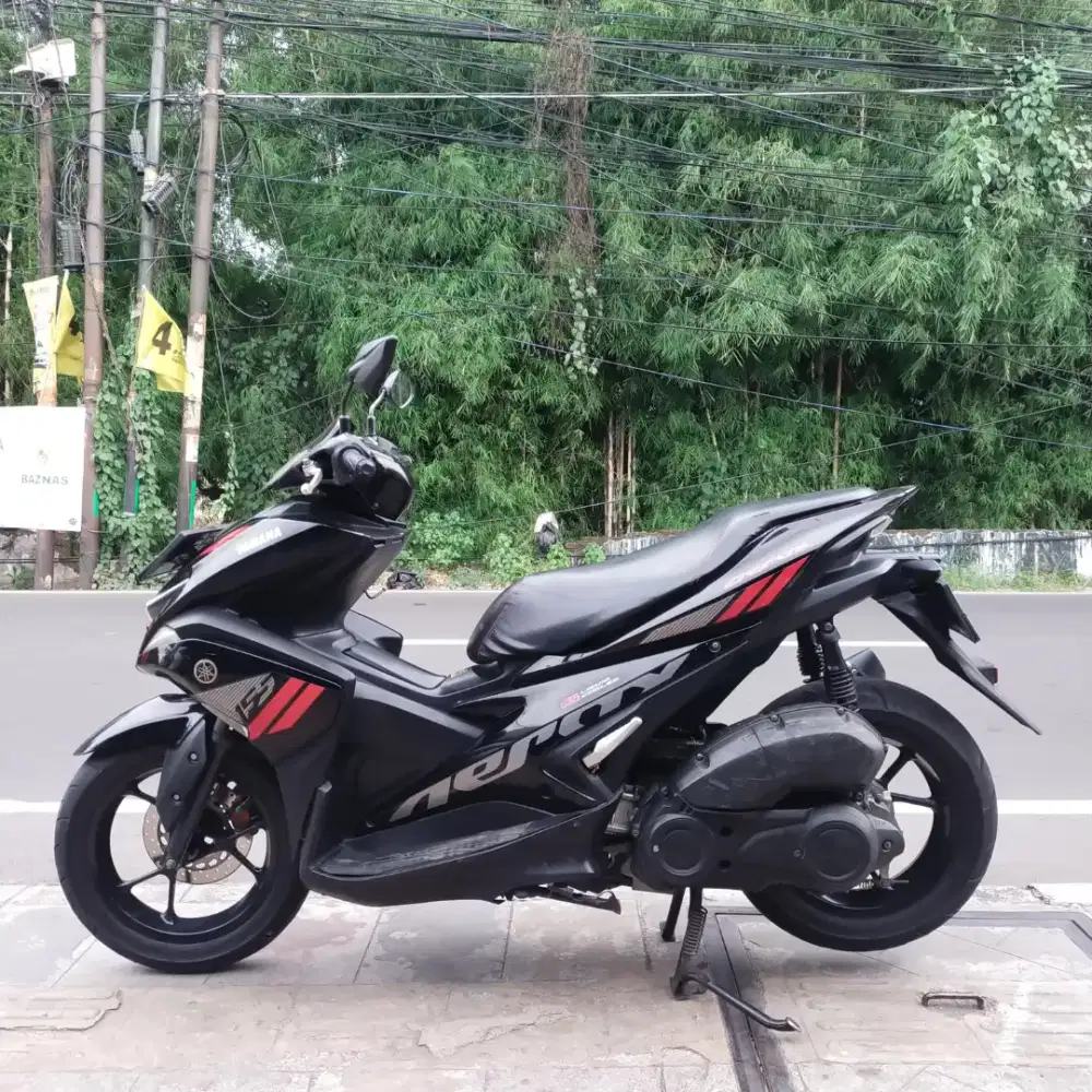 Yamaha Aerox Non ABS 2017 Orisinil Mesin Aluss Lengkap Bagus