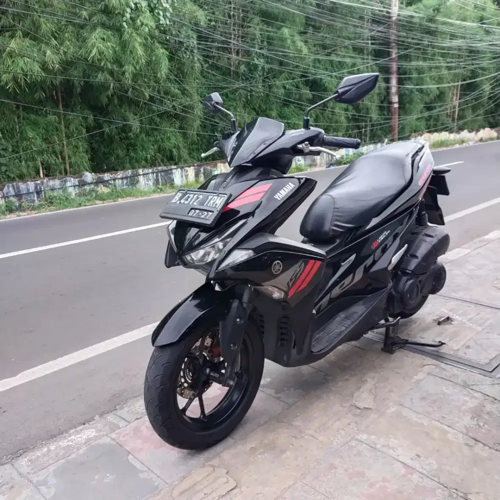 Yamaha Aerox Non ABS 2017 Mesin Cakep Bagus Lengkap