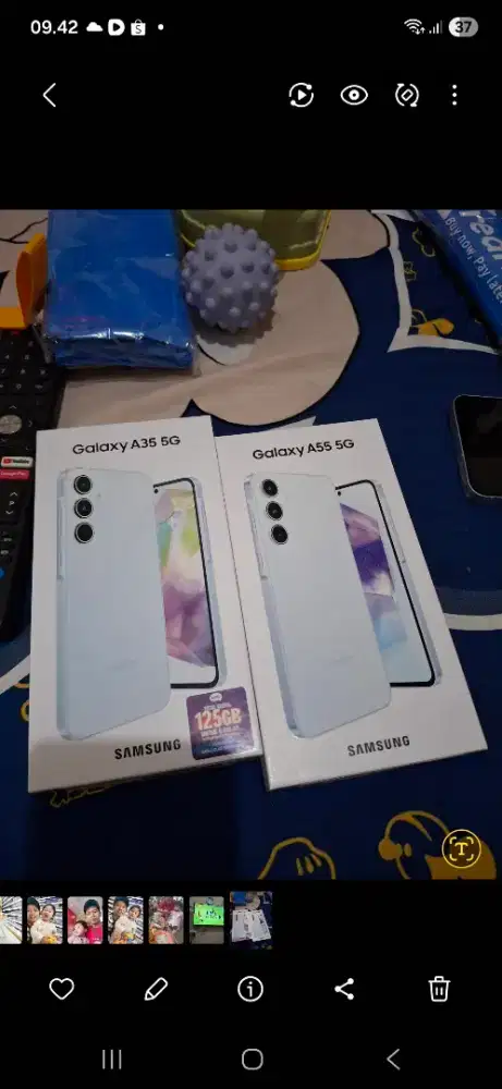 Jual samsung A35, 5G 8/256 GB