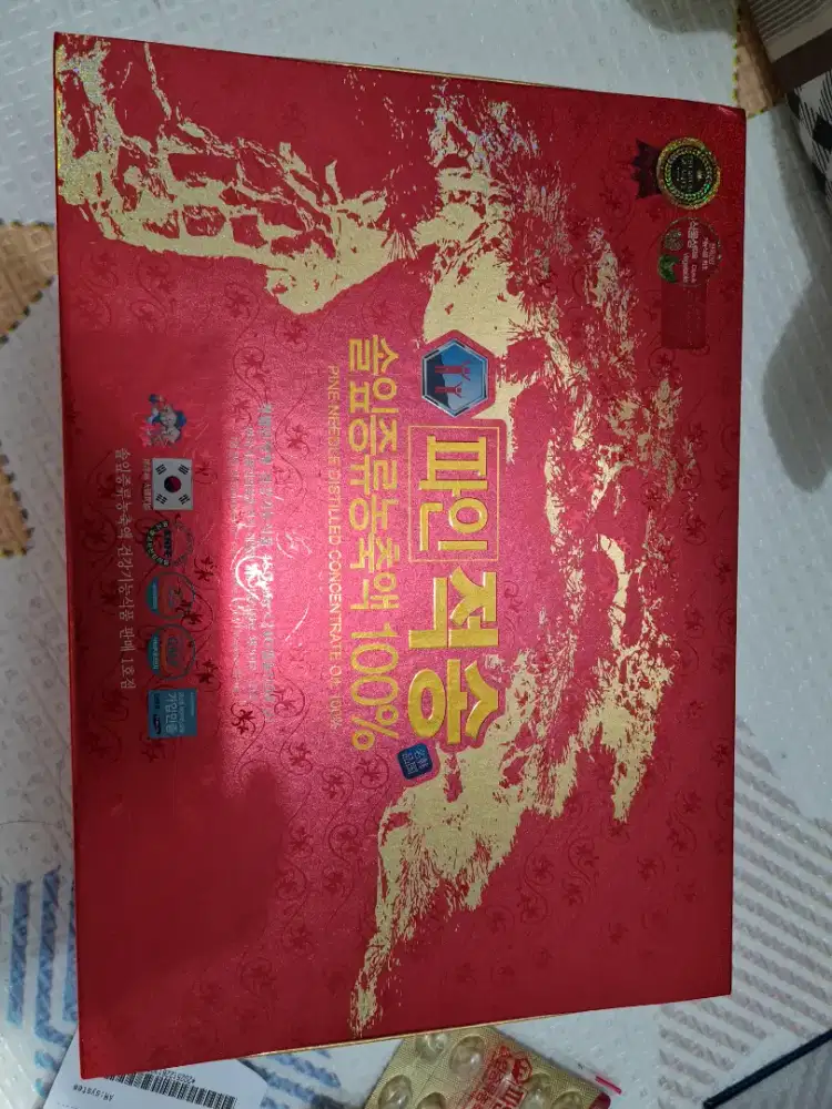 Red Pine Asli Korea Hand Carry