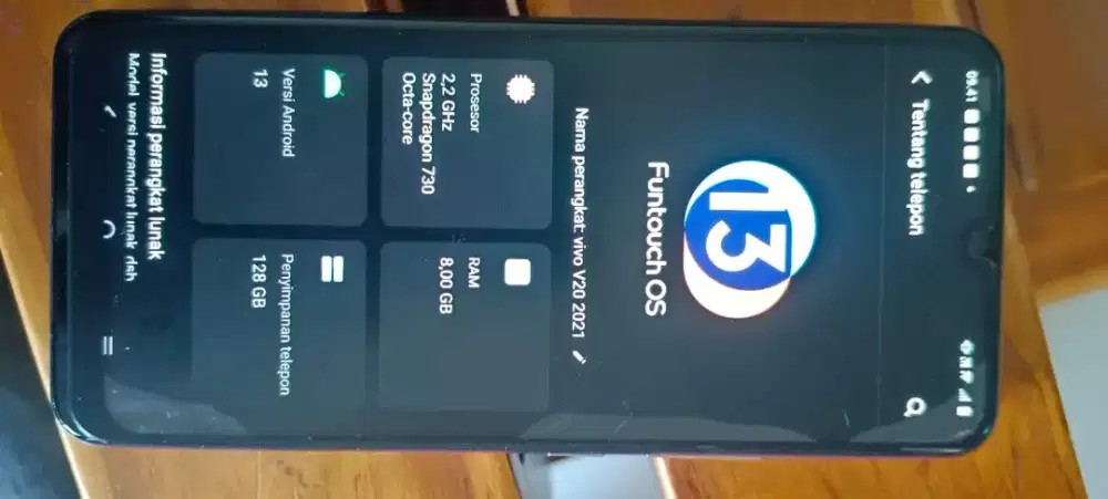 Vivo V20 2021 lengkap