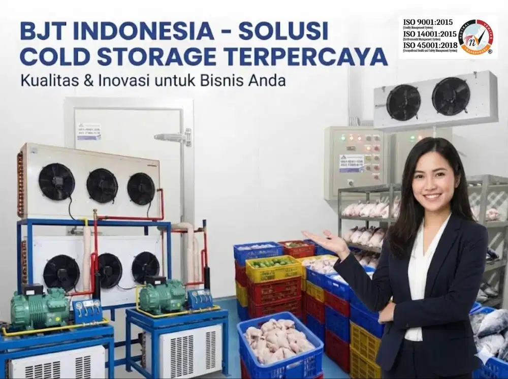 COLD ROOM FREEZER 4x3x2,5 MESIN DAIKIN 5,2 TON