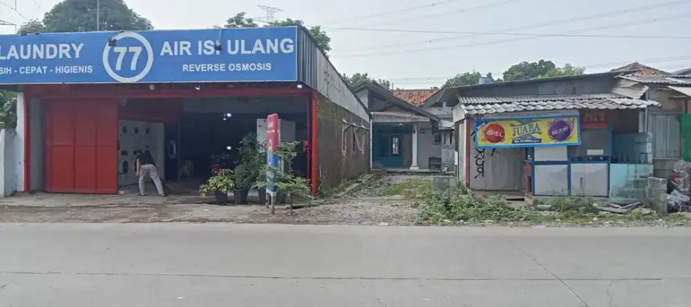 Rumah di Jalan Besar Cocok untuk Usaha & tinggal