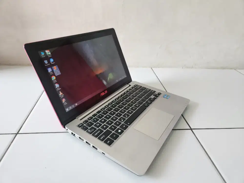 Laptop slim ringan 12 inch asus s200 intel core i3 murah siap pakai