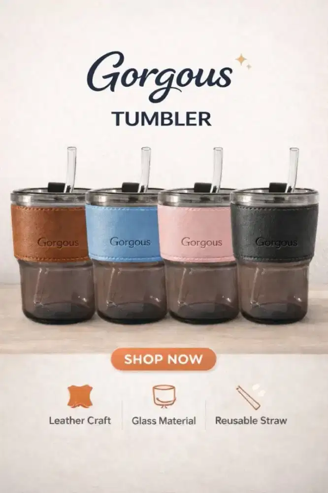 Gelas Tumbler Gorgous souvenir