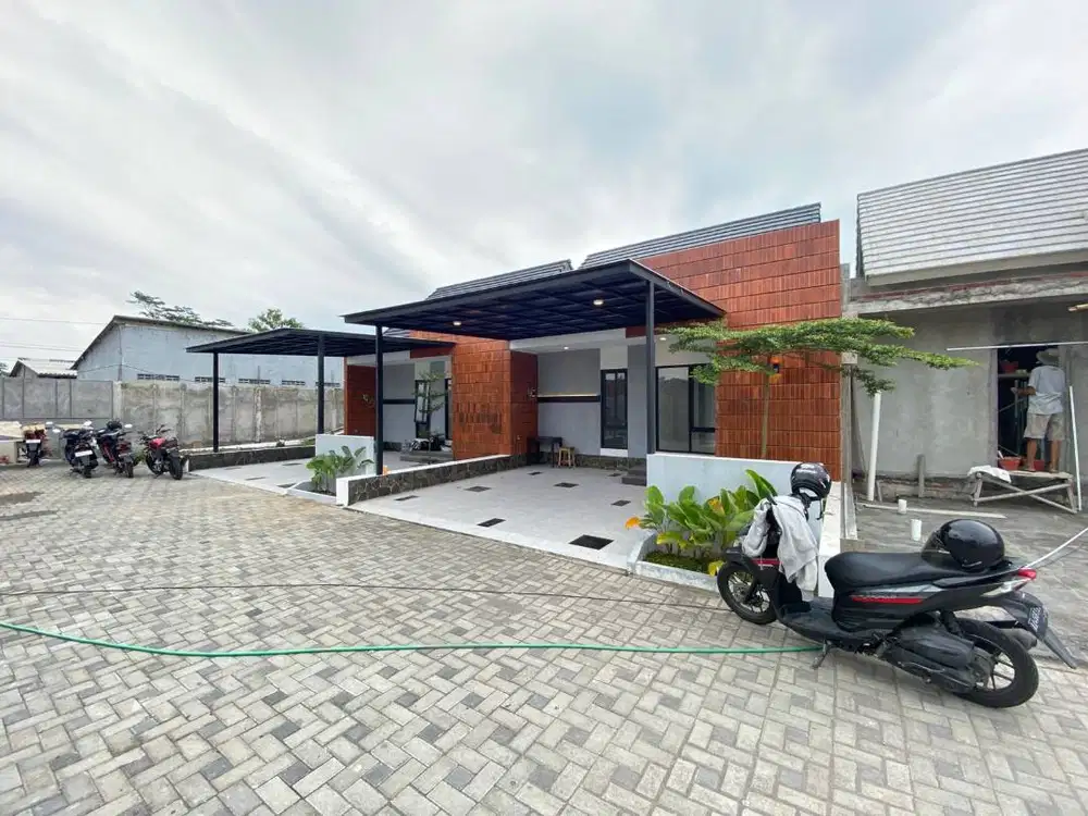 Rumah Cluster 600 Jt-an Siap Huni dekat Pasar Cebongan Mlati Sleman