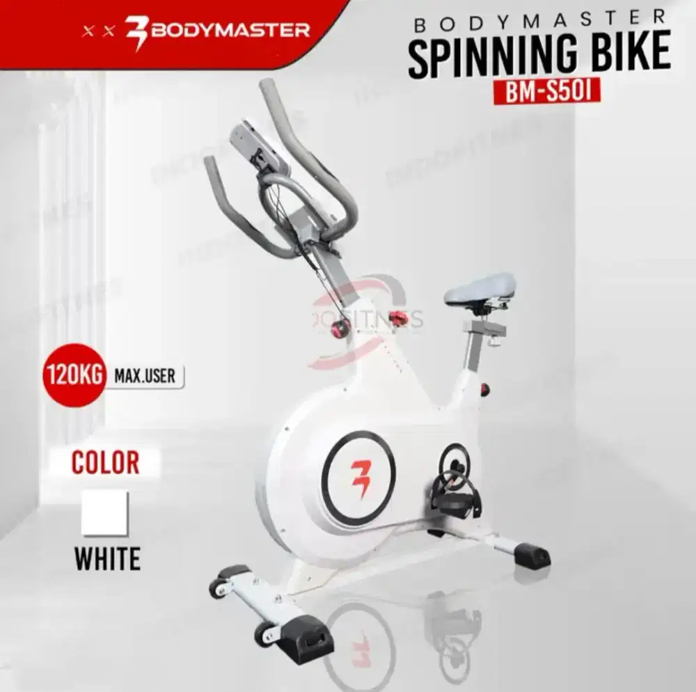 Spinning Bike Bodymaster S50i Alat Fitness kebugaran