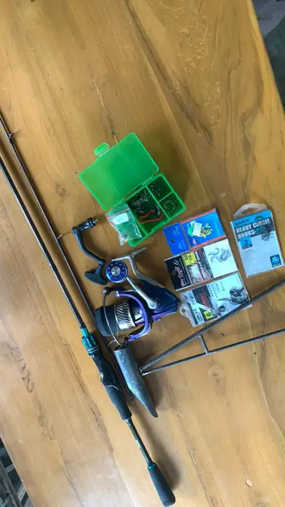 Alat pancing lengkap