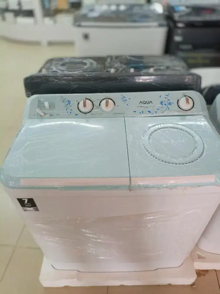 Kredit mesin cuci Aqua 9 kg tanpa dp