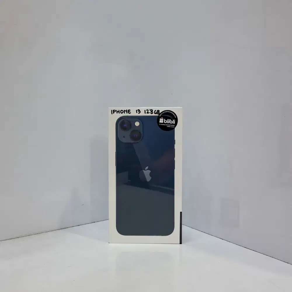 iPhone 13 128 iBox Baru Bergaransi BNOB