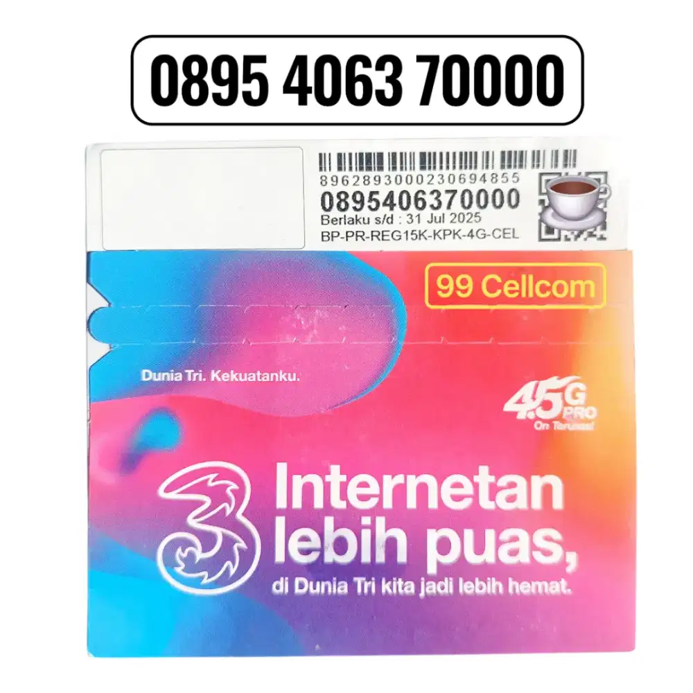 Perdana Cantik Tri Nomor Cantik Threr