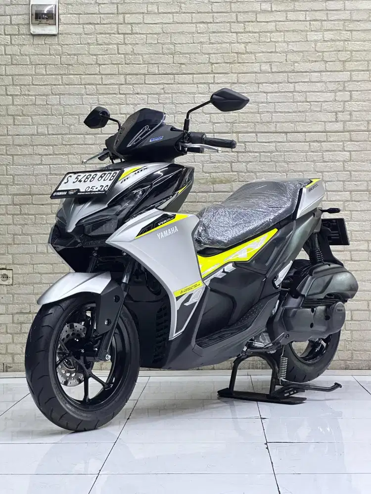 Odo 900‼️ Yamaha Aerox 155 Alpha 2025 Gres baru - Zaky Mustika