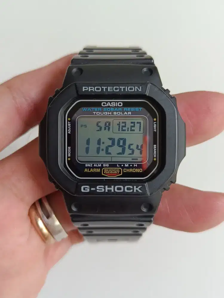 Casio G-Shock G5600E original bekas sangat bagus normal semua