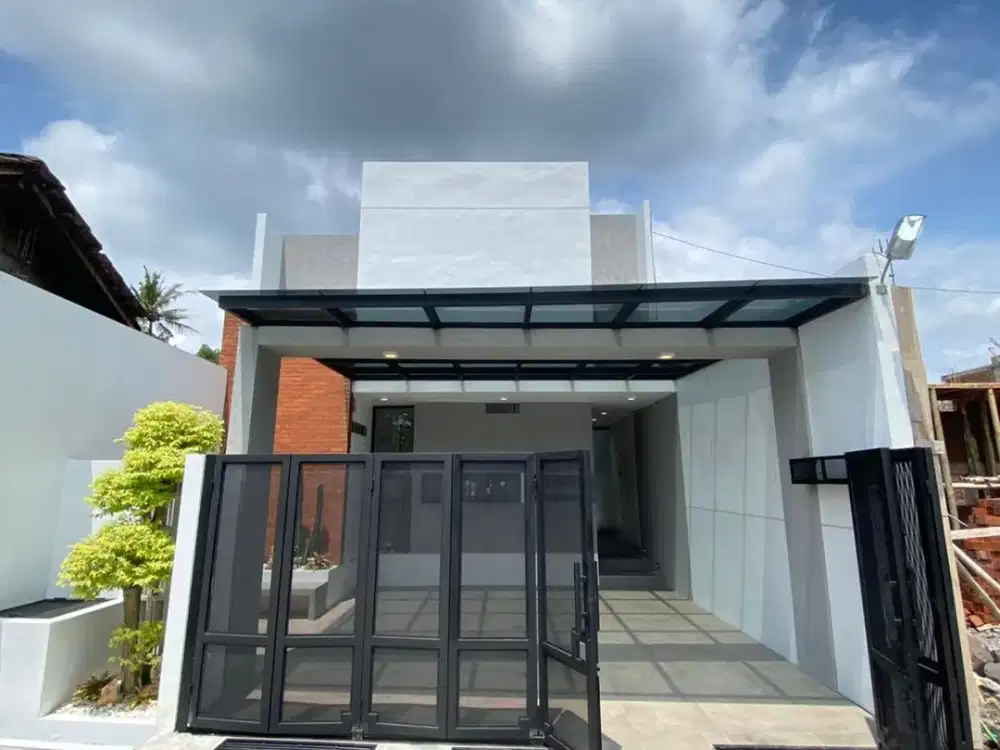 Rumah Mewah Industrial di Jogja Utara Full Furnish Akses Mudah Ke Fasilitas Umum