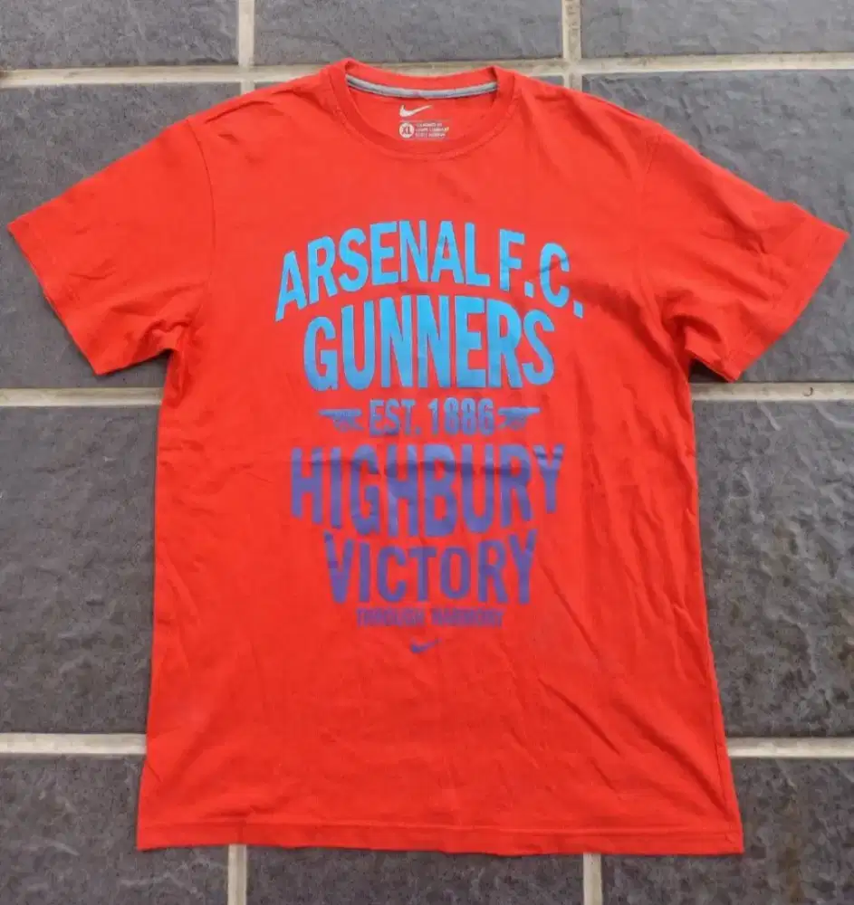 Kaos/Tshirt ARSENAL FC - Nike Original size XL
