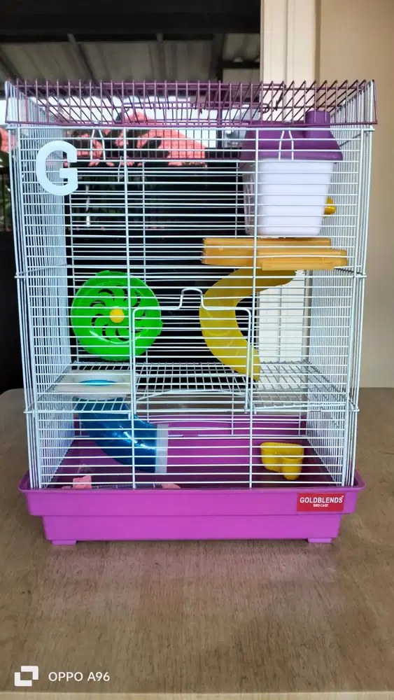 Kandang Hamster Warna Ungu