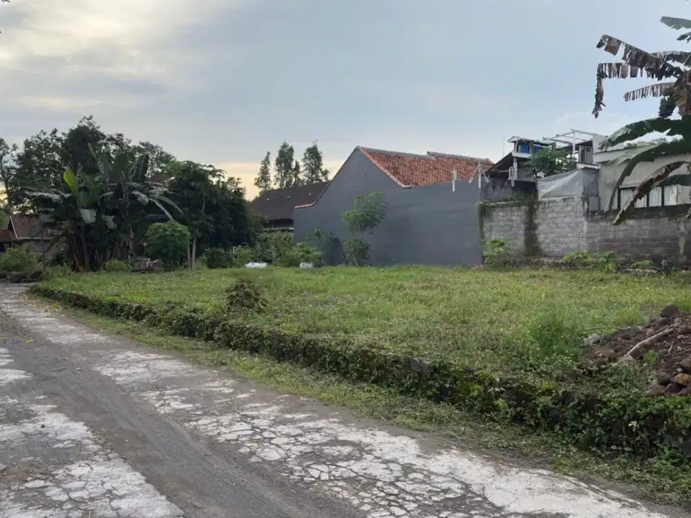 Tanah SHM Siap AJB Ngemplak SLeman Dekat Pasar Jangkang