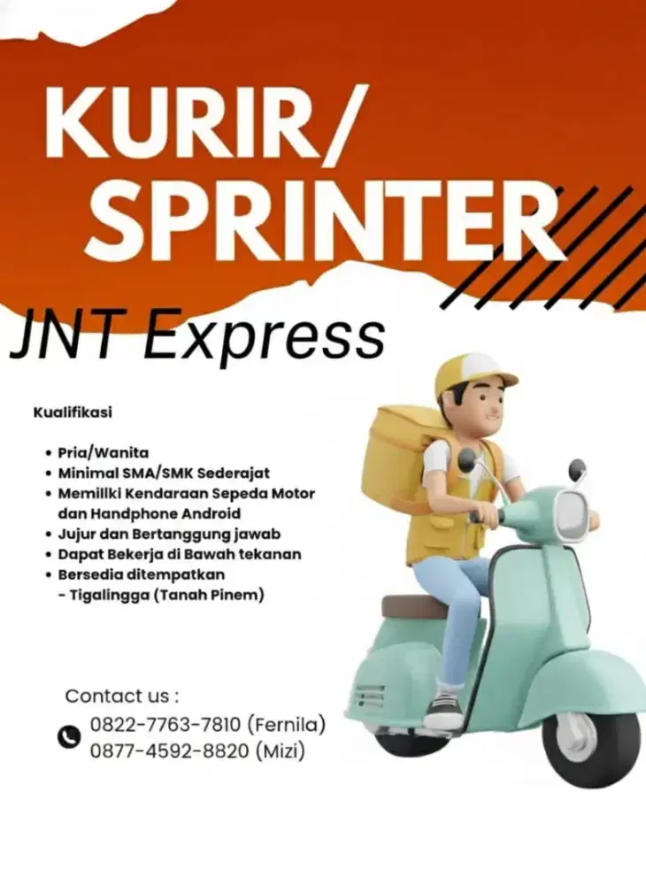 Sprinter/Kurir J&T TIGALINGGA