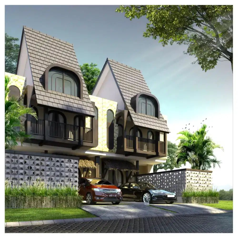 Villa Tropis di Kota Batu: Panorama Khas Pegunungan Kota Batu