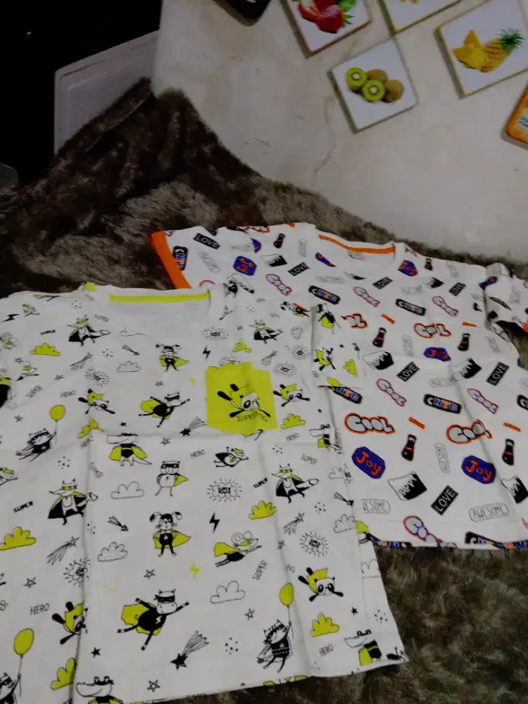 Baju anak take all 7 dan 9 th