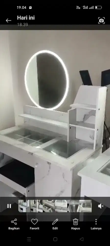 Meja rias new minimalis.