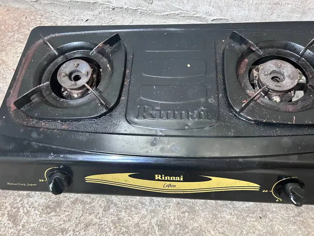 Kompor 2 tungku Rinnai RI 522C second murah