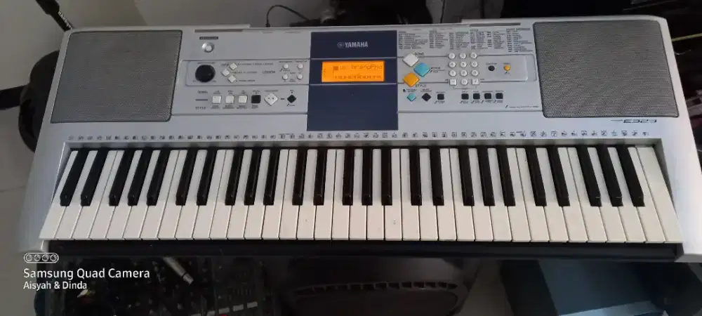 Jual keybord yamaha psr e323