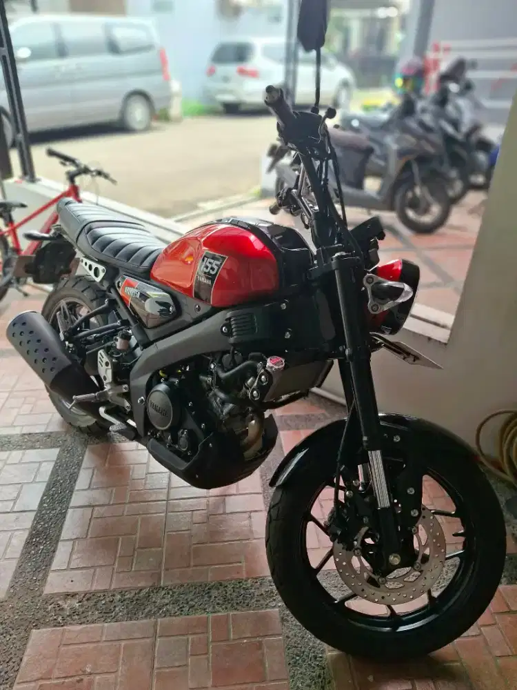 Yamaha XSR 2023 Merah Hitam