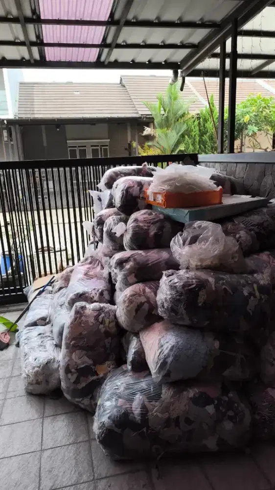 Kain majun untuk lap, isian samsak brg ready