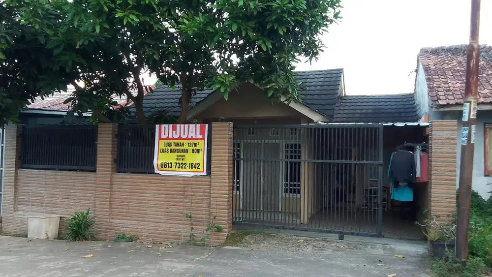 JUAL CEPAT RUMAH DI PALEMBANG TANJUNG BARANGAN (HARGA BISA NEGO)