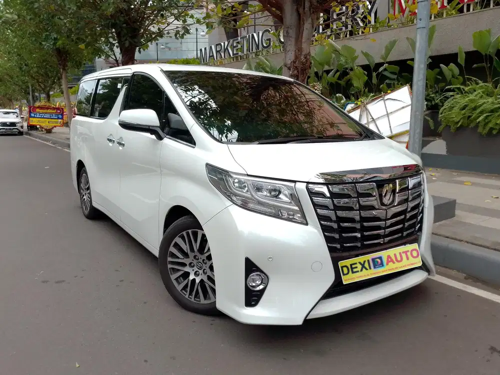 (KM35000)TOYOTA ALPHARD G ATPM 2018 NIK 2017 ISTIMEWA KMRENDAH !!
