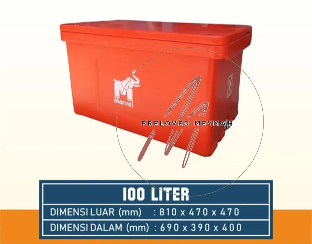 (Second) COOLER BOX MARVEL 100 LITER