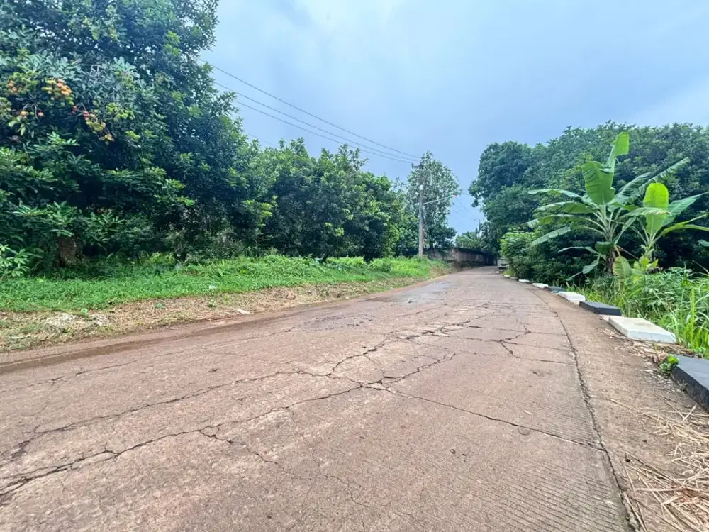 PINGGIR JALAN! Tanah Murah Bekasi - SHM - 5 Menit Tol Burangkeng