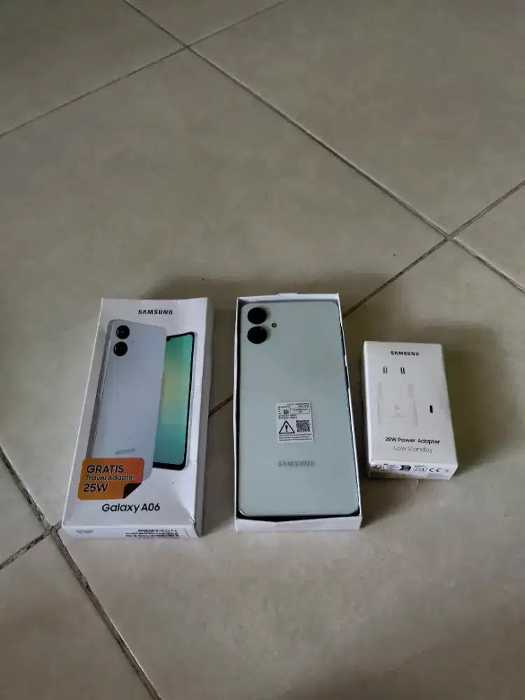 Samsung A06 Ram 6/128 lengkap original