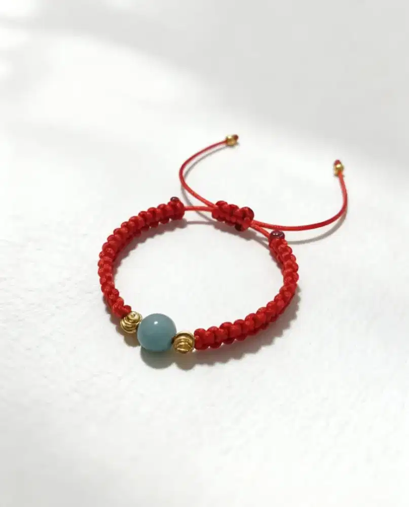 Gelang Batu Giok Burma Feicui, Type A.