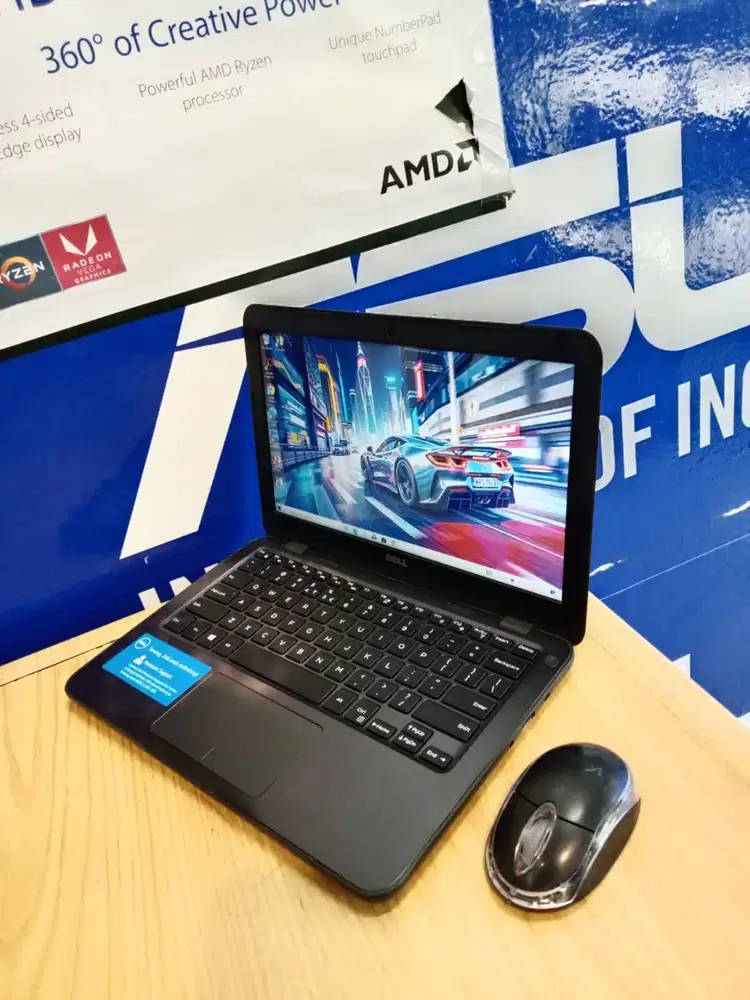 PROMO SERI BARU NOTEBOOK DELL P24T AMD A9 RAM 8GB SSD 256GB SIAP PAKAI
