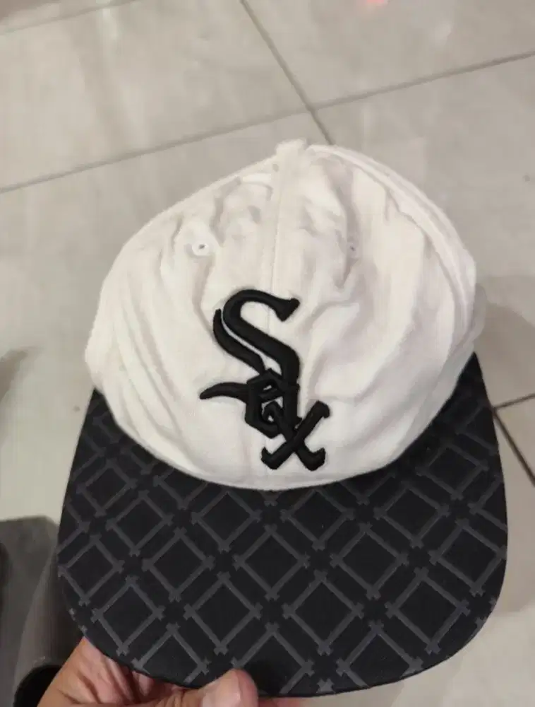 Topi Baseball Caps Cap Snapback Hat Hats MLB Chicago White Sox