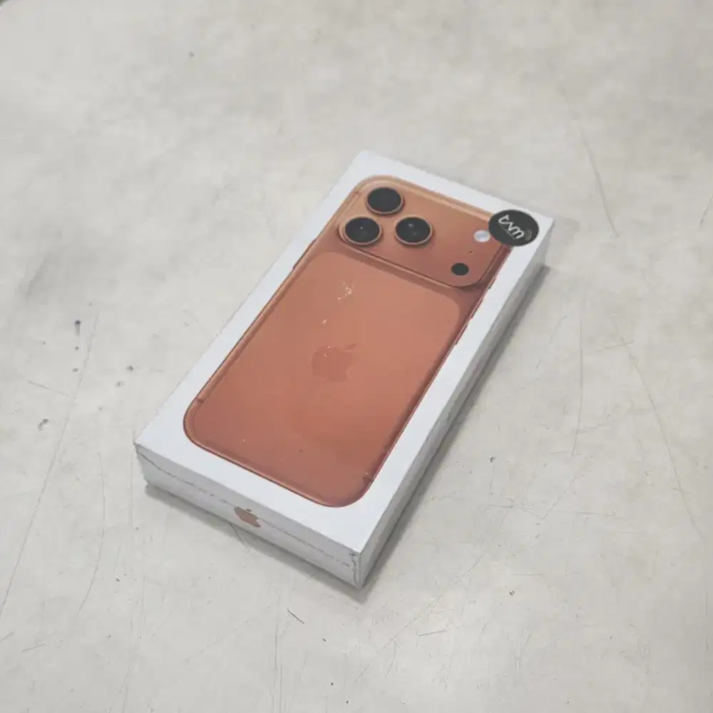 iPhone 17 pro max kondisi segel bergaransi resmi iBox