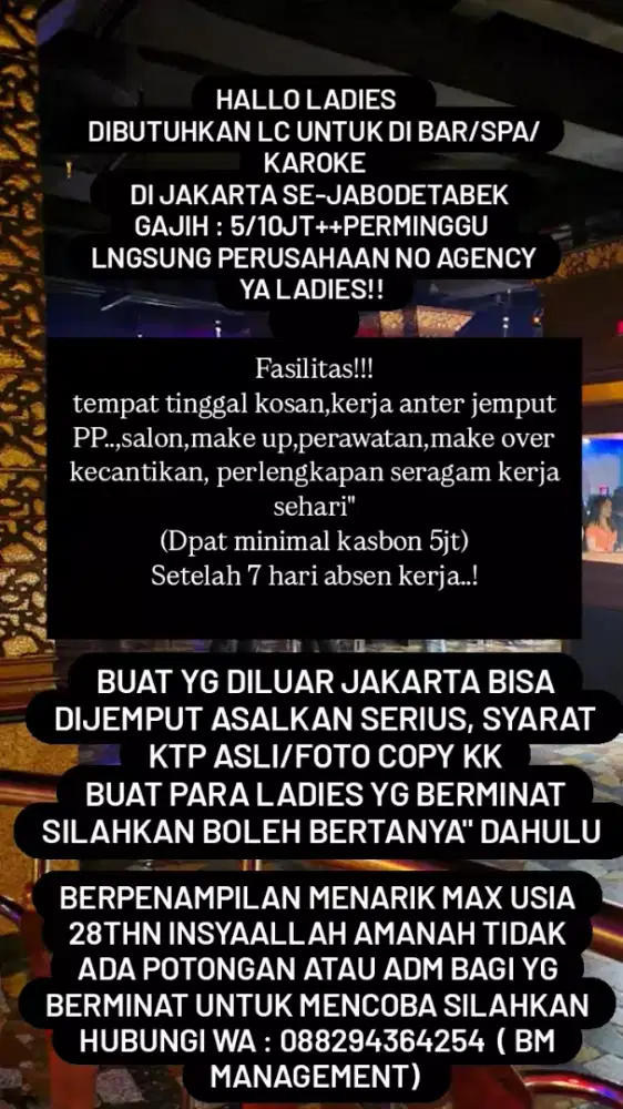 Loker SPA,KAROEKE,BAR