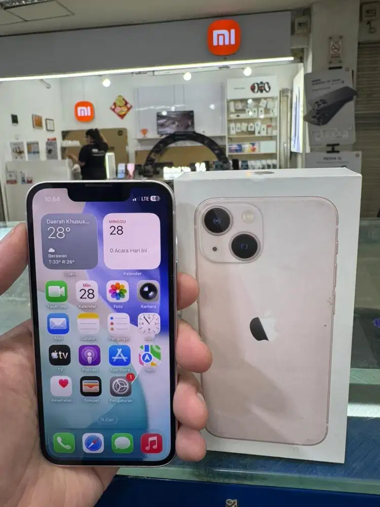 iPhone 13 mini 256 iBox pink Fullset